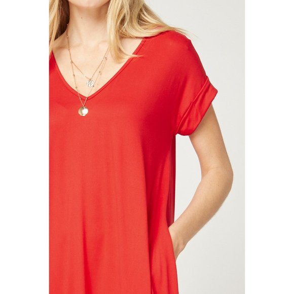 Entro Maxi Dress, Tangerine - Picture 5 of 6